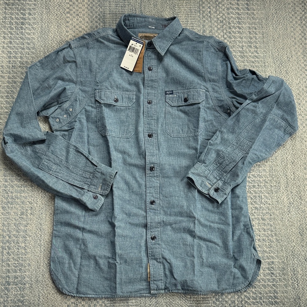 NWT Polo Ralph Lauren Blue Denim Shirt